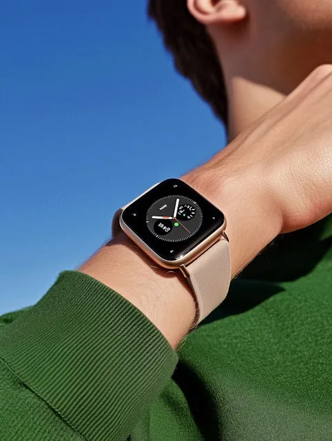 A person with a watch on their wrist.