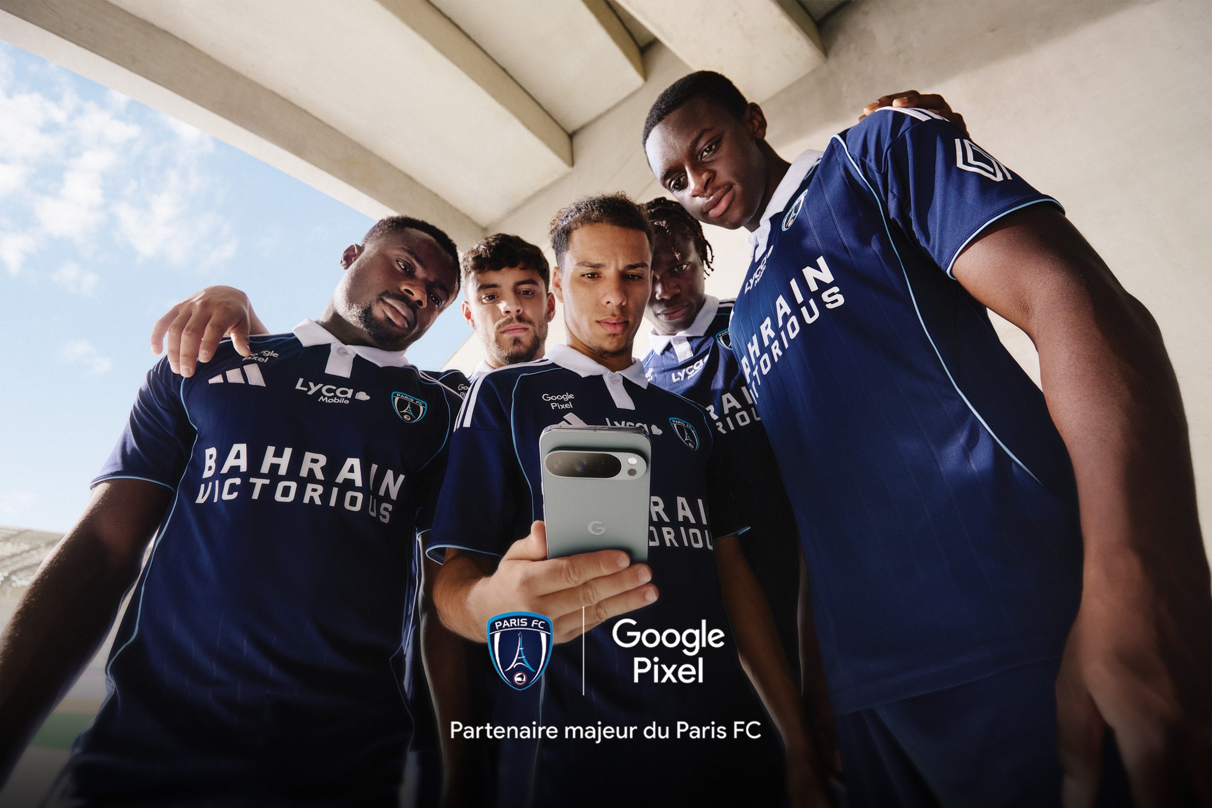 Google Pixel en tournage