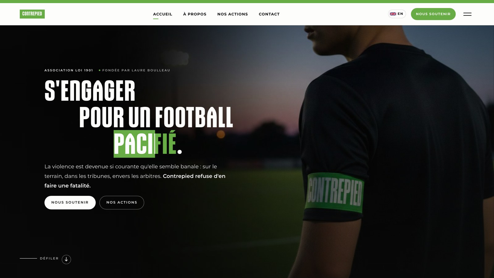 Site de l’association Contrepied